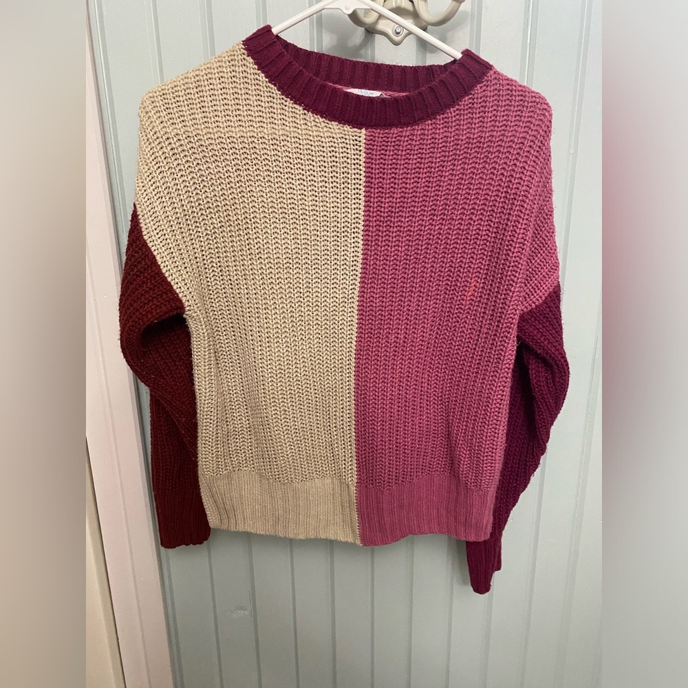 Time and tru women’s size small 4/6 long sleeves sweater (b55)